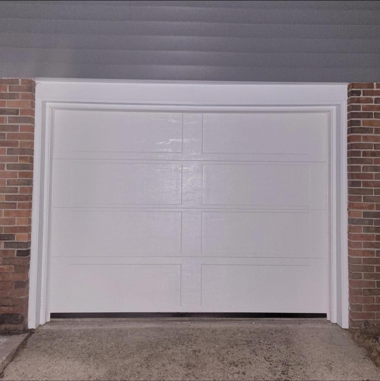 Modern flush panel