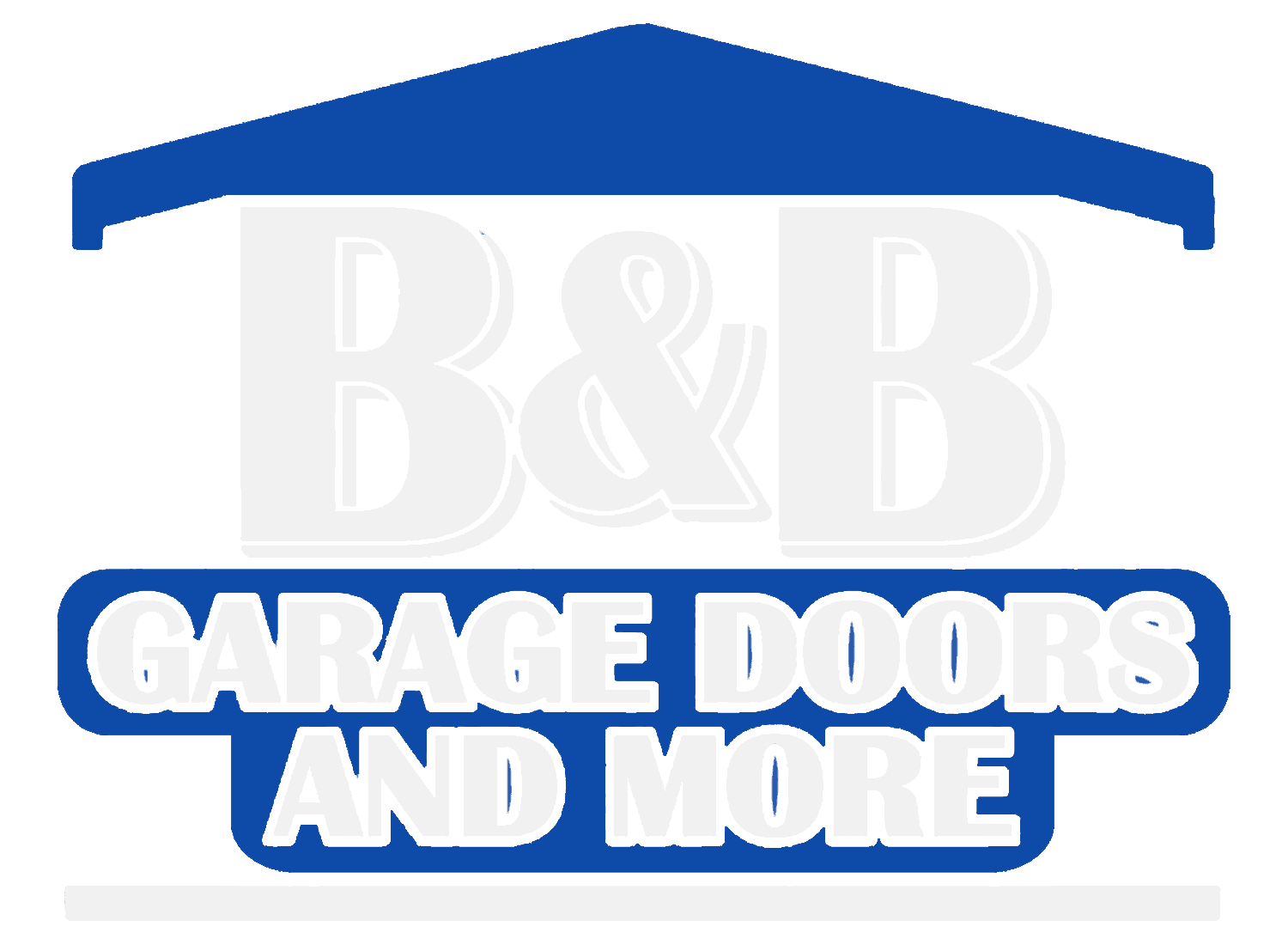 B&B Garage Doors and More shop sign